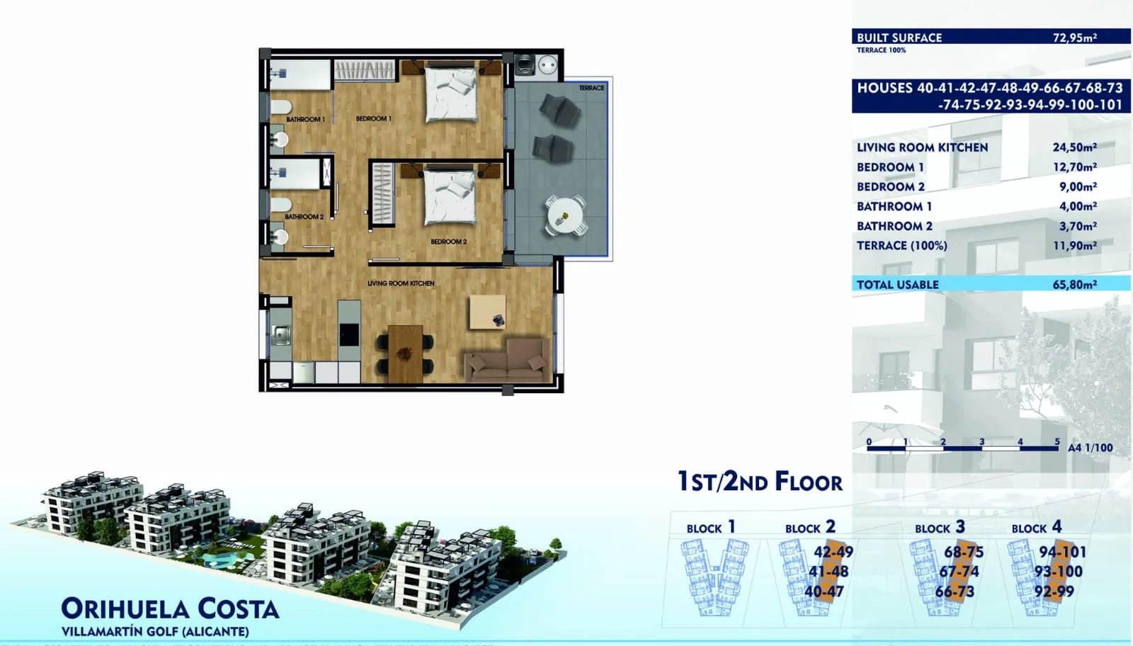 Petit Appartement en vente à Orihuela Costa