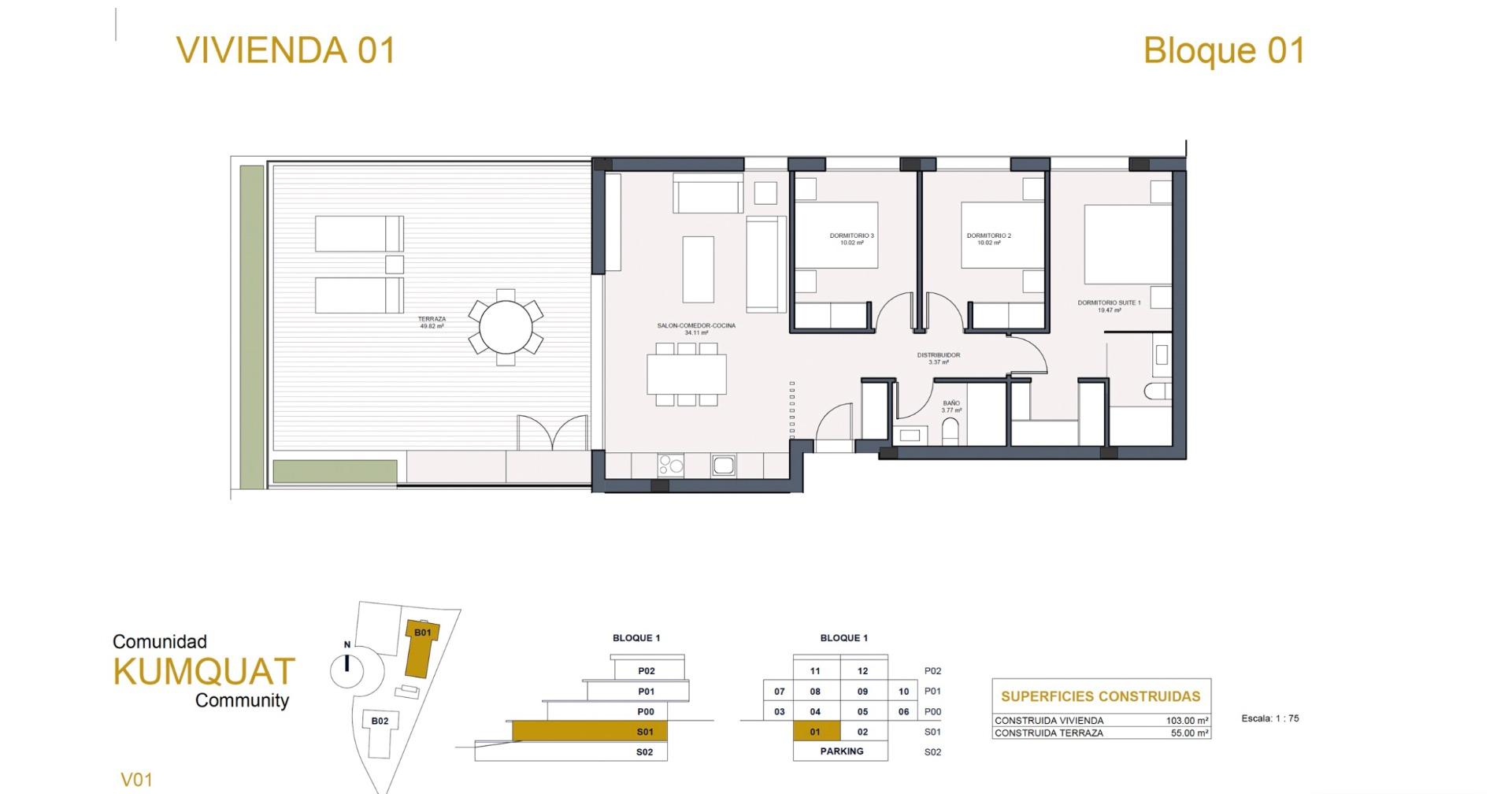 Apartment for sale in Orihuela